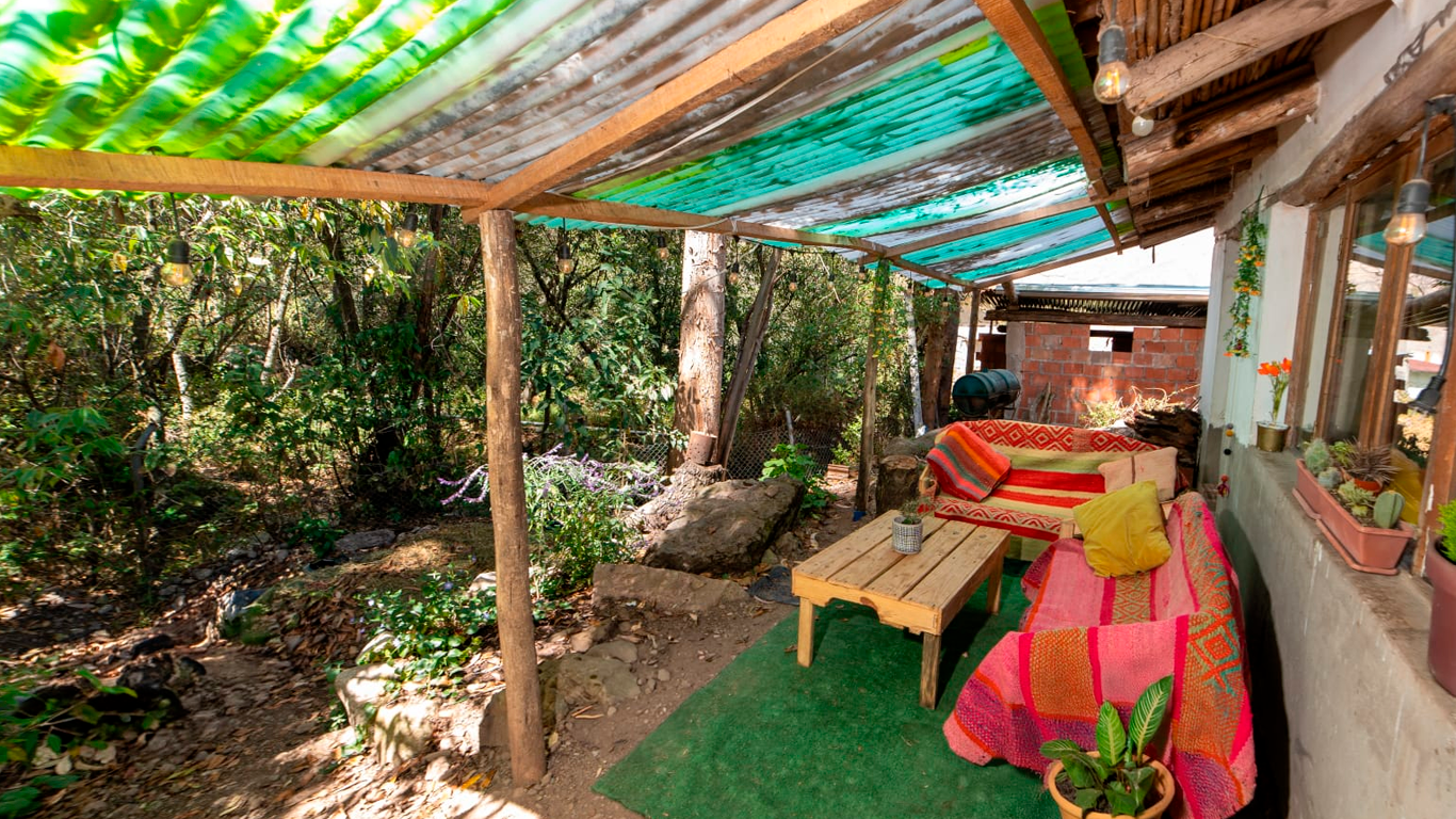 Vista exterior Cabaña del Riachuelo